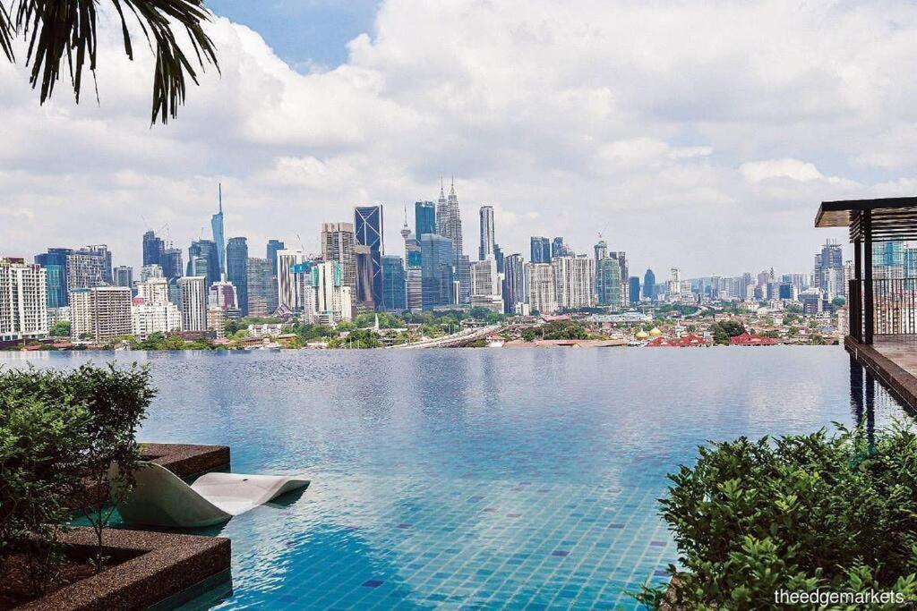 Studio Near Klcc And Lrt With Superb View 吉隆坡 外观 照片