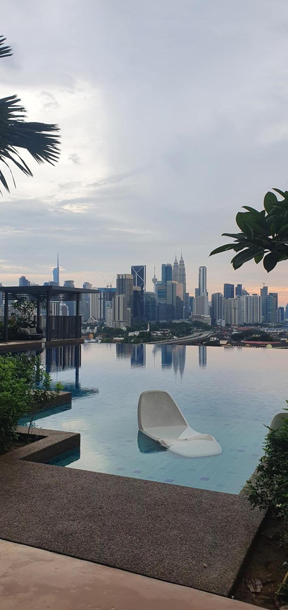 Studio Near Klcc And Lrt With Superb View 吉隆坡 外观 照片